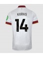 West Ham United Mohammed Kudus #14 Ausweichtrikot 2024-25 Kurzarm